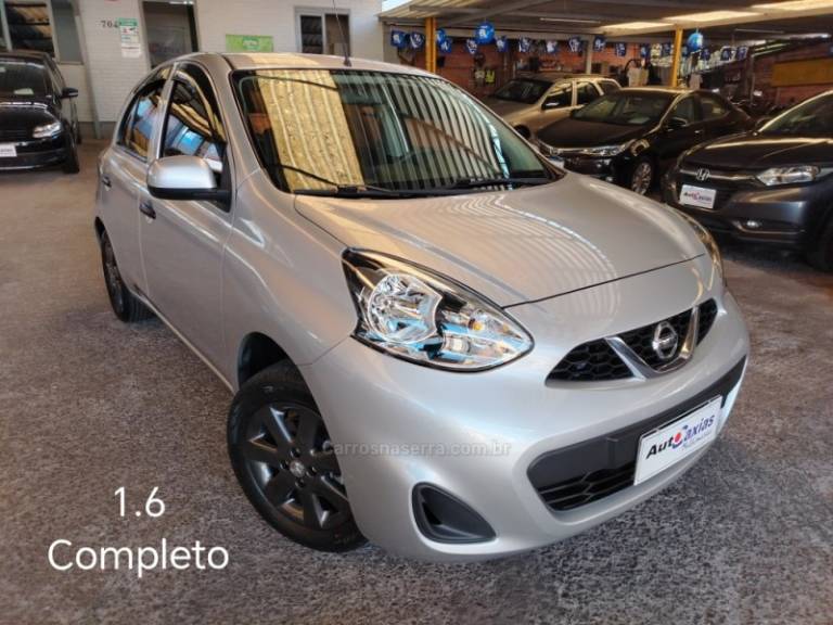 NISSAN - MARCH - 2016/2016 - Prata - R$ 44.900,00